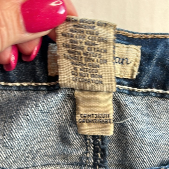 3/$25 Earl Jeans Low Rise Boot Cut Rhinestone Embellished Womens Jeans. Size 10 - Picture 10 of 14